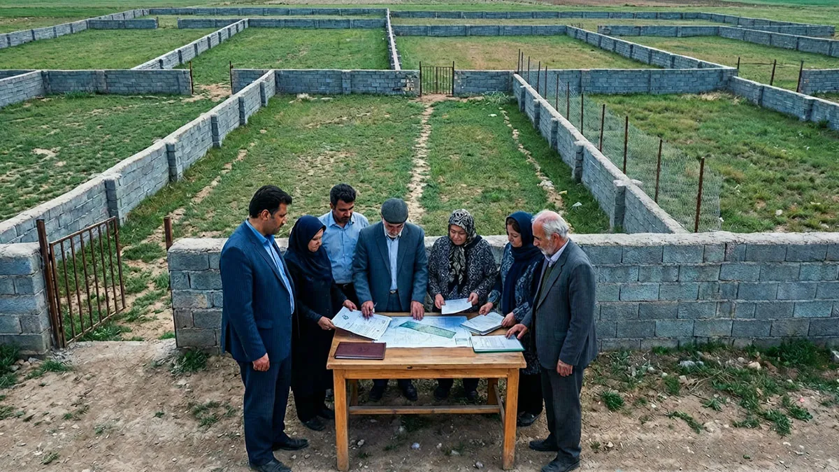 افراز ملک ورثه ای