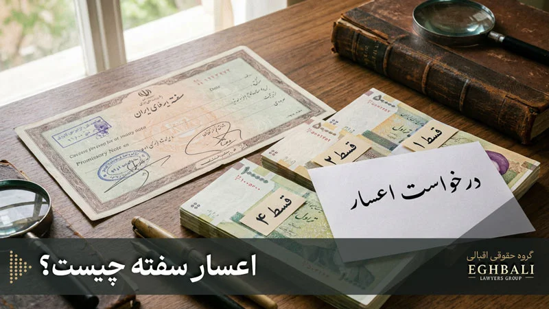 اعسار سفته چیست؟