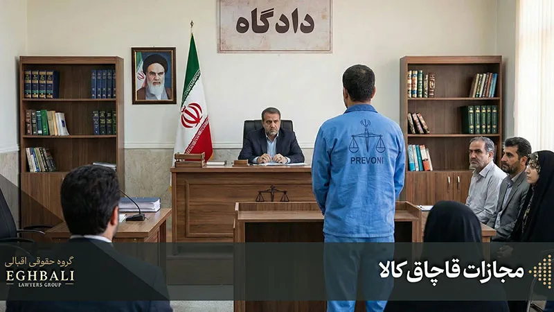 مجازات قاچاق کالا